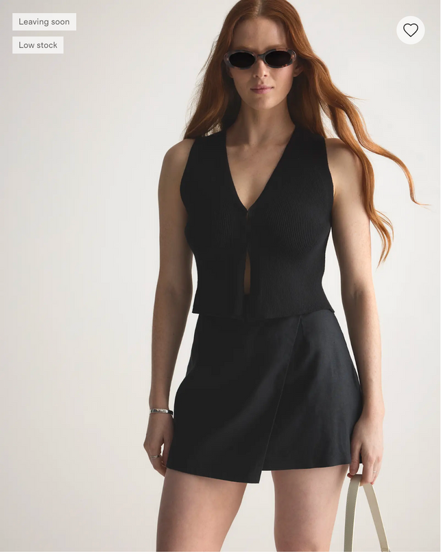 EVORA®  European Linen Skirt